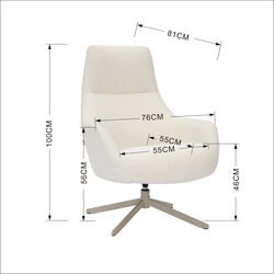 Drehsessel Mimi Creme