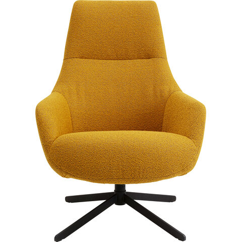Swivel Armchair Mimi Yellow