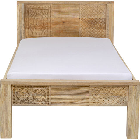 Wooden Bed Puro High 100x200cm
