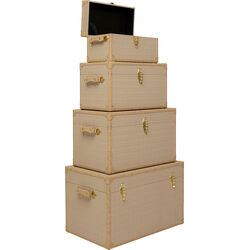 Truhe Cappuccino (4/Set)