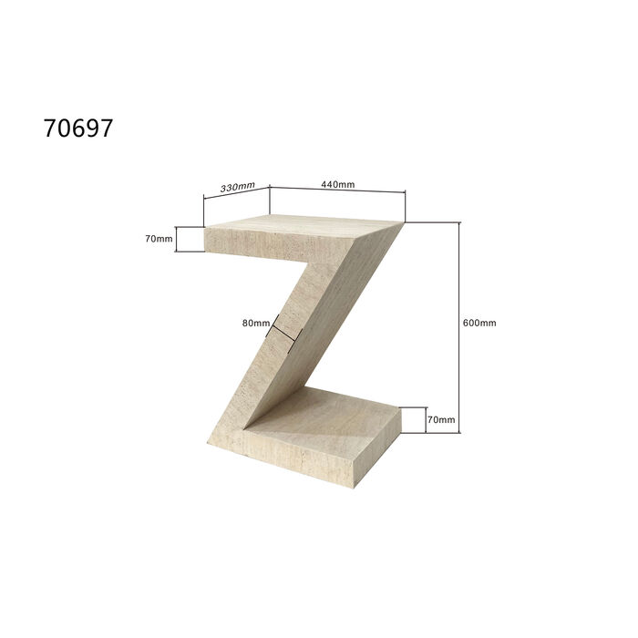 Beistelltisch Travertino Z 60cm