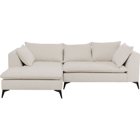 Corner Sofa Jimmy Cream Left