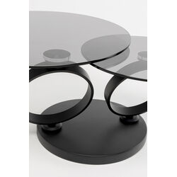 Couchtisch Beverly Smoke Schwarz 132x80cm