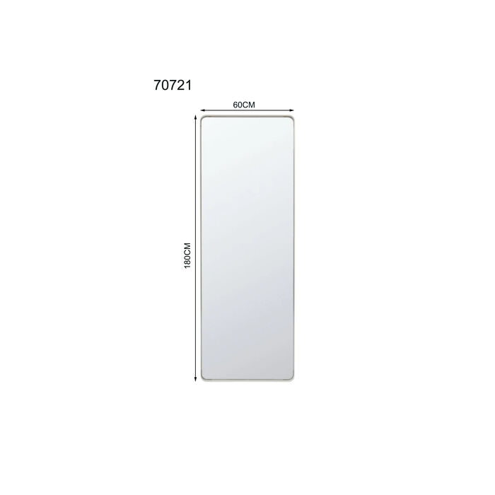 Wandspiegel Simply Brass 60x180cm