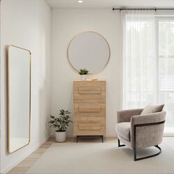 70722 - Wandspiegel Simply Brass 70x200cm