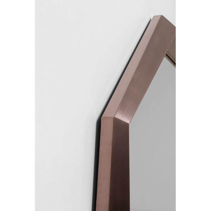 Wandspiegel Octagon Coffee 120x120cm