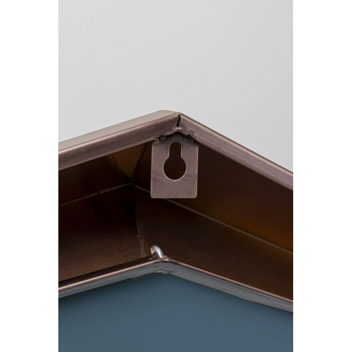 Wandspiegel Octagon Coffee 120x120cm