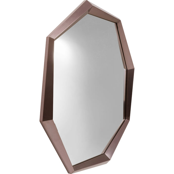Wandspiegel Octagon Coffee 120x120cm