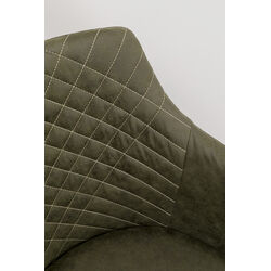 Drehstuhl Coco Wood Green