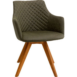 Drehstuhl Coco Wood Green