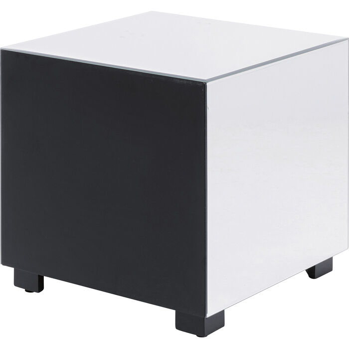 Beistelltisch Luxy Mirror Drawer 45x45cm