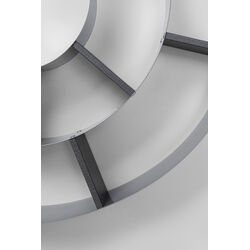 Wall Shelf Snail silver-grey