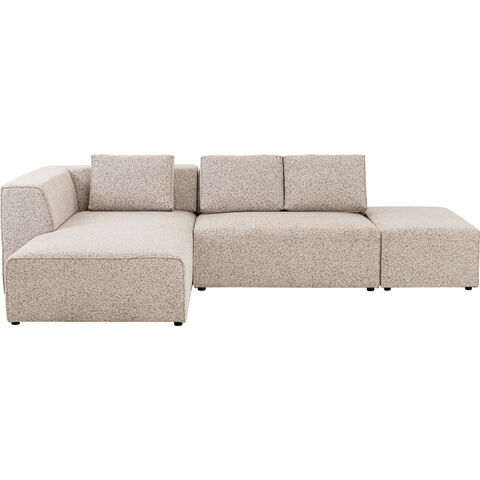 Corner Sofa Infinity Ottomane machiato Left