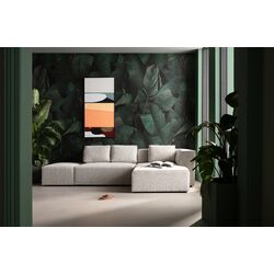 70766 - Ecksofa Infinity Ottomane Macchiato Rechts