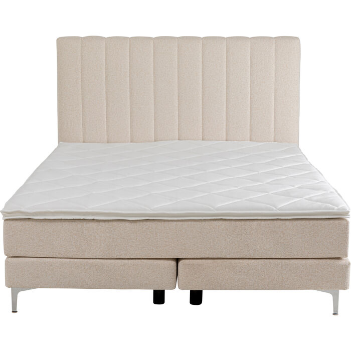 Boxspringbett Benito Comet Creme 160x200cm