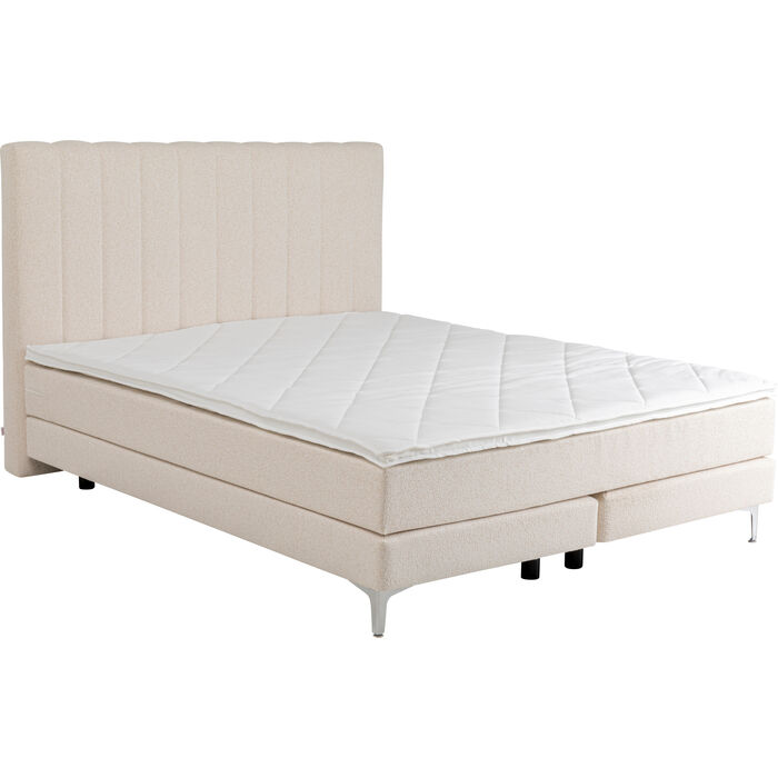 Boxspringbett Benito Comet Creme 160x200cm