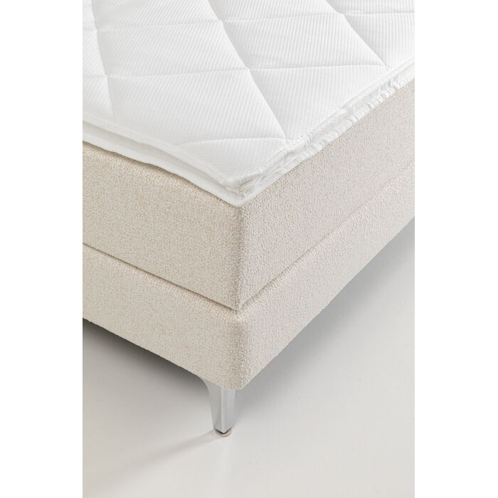 Boxspringbett Benito Comet Creme 180x200cm