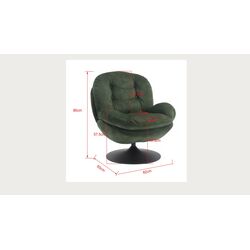 Drehsessel Cosy Beige