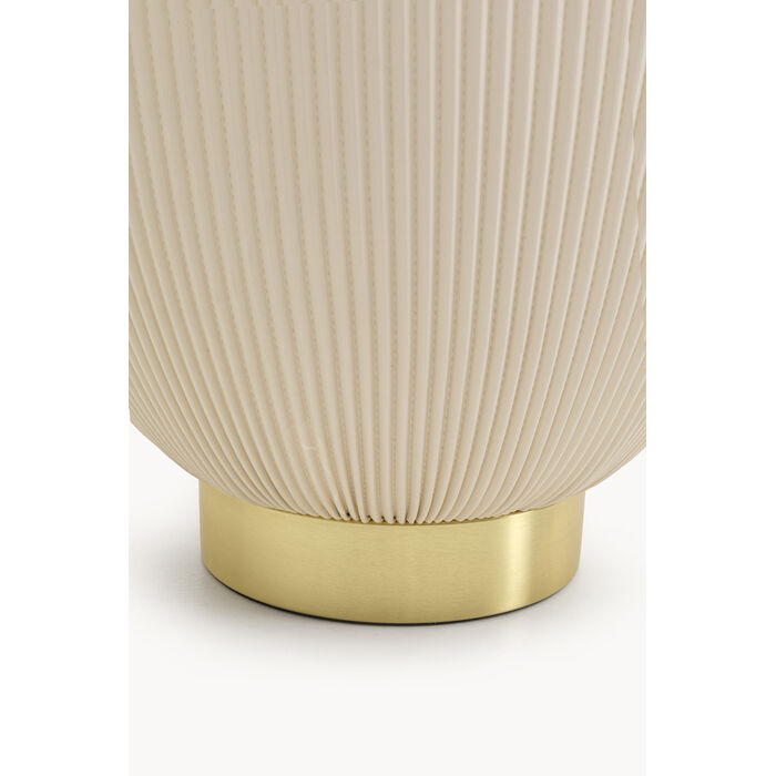 Beistelltisch Endless Vegas Weiß Ø47cm