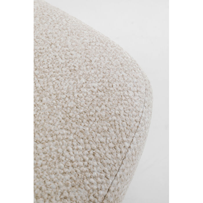 Drehsessel + Hocker Jules Beige