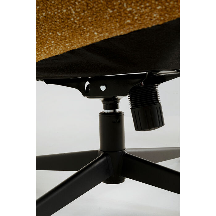 Drehsessel + Hocker Jules Gelb