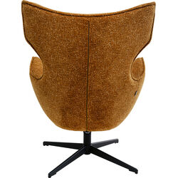 Drehsessel + Hocker Jules Gelb