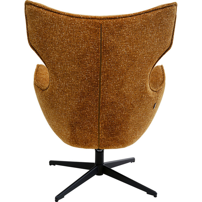 Drehsessel + Hocker Jules Gelb