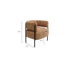 Fauteuil Lilja mélange