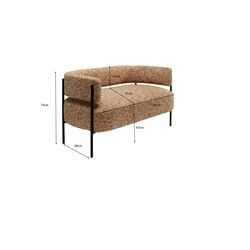 Sofa Lilja Melange 134cm
