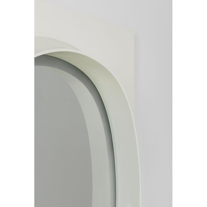 Wandspiegel Aero LED Weiß 80x141cm