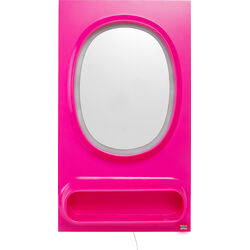 Wandspiegel Aero LED Pink 80x141cm