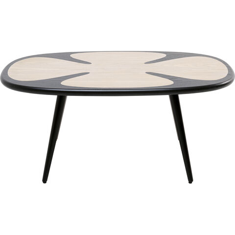 Mesa de centro Petal Nature Negro 90x60cm