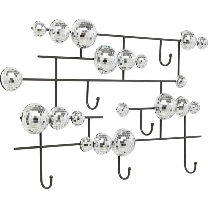 Wandgarderobe Disco Balls