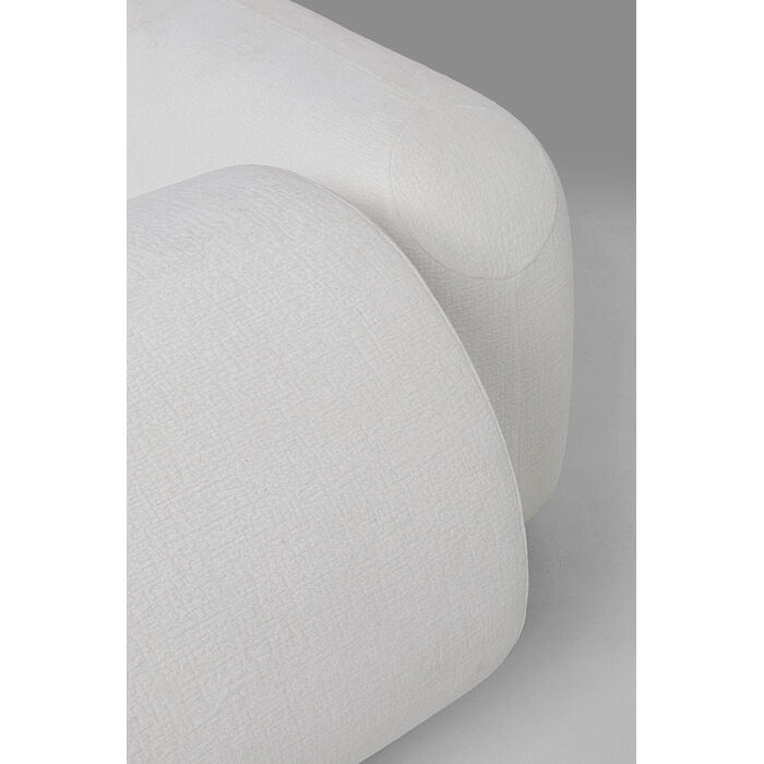 Ecksofa Soft Edge Rechts Weiß