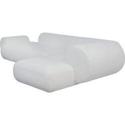 Ecksofa Soft Edge Rechts Weiß