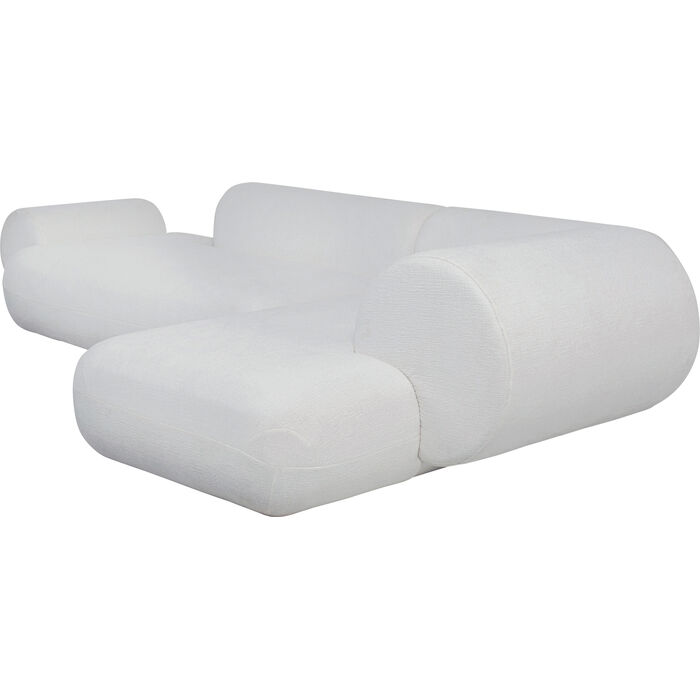 Ecksofa Soft Edge Rechts Weiß