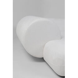 Ecksofa Soft Edge Links Weiß