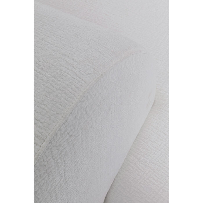 Ecksofa Soft Edge Links Weiß