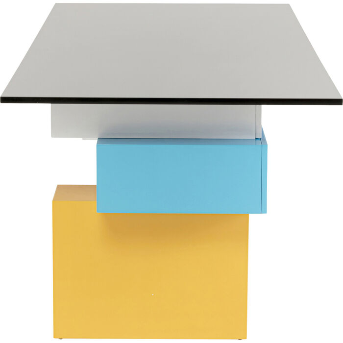 Schreibtisch Pixel ohne Glasplatte 200x90cm