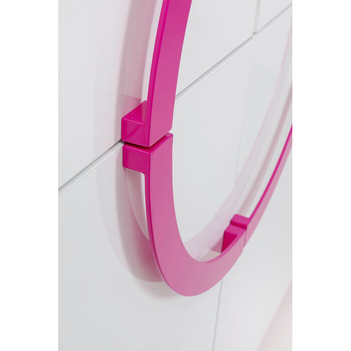 Schrank Tresor Weiß Pink 160x166cm