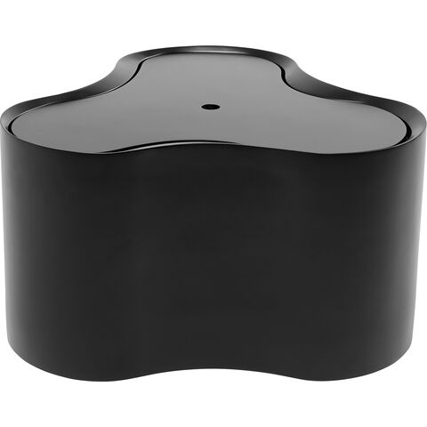 Mesa auxiliar Lotus Negro 35cm