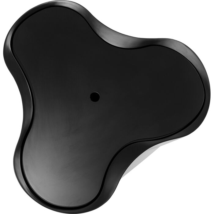 Beistelltisch Lotus Schwarz 35cm