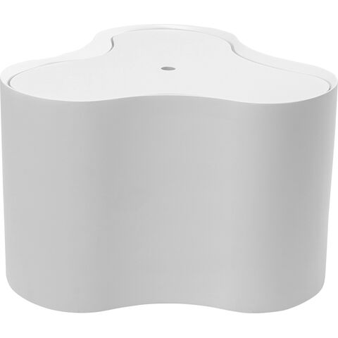 Mesa auxiliar Lotus Blanco 35cm
