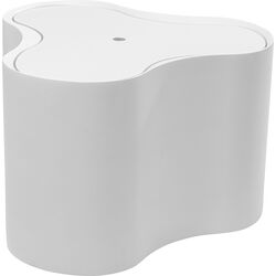 Beistelltisch Lotus Weiß 35cm