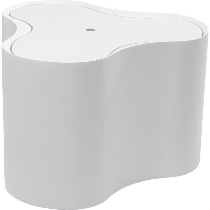 Beistelltisch Lotus Weiß 35cm