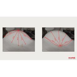 Sessel Nebula Weiß 177cm