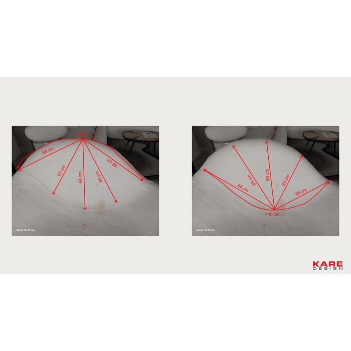 Sessel Nebula Weiß 177cm