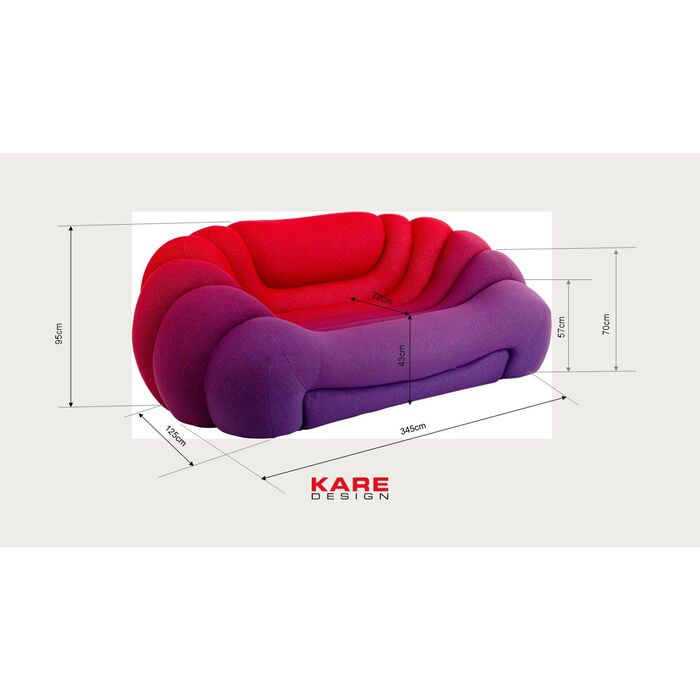 Sofa Dreamscape Sunrise 345cm