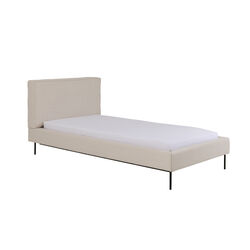 Bett East Side Beige 100x200cm