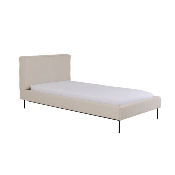 Bett East Side Beige 100x200cm